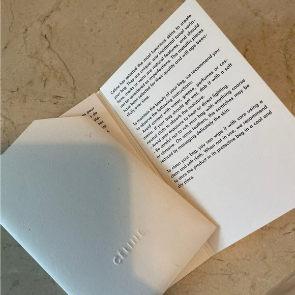 Celine Phoebe Philo 2017 Trotteur Crossbody Bag LARGE With Authenticity Card - Picture 7 of 8